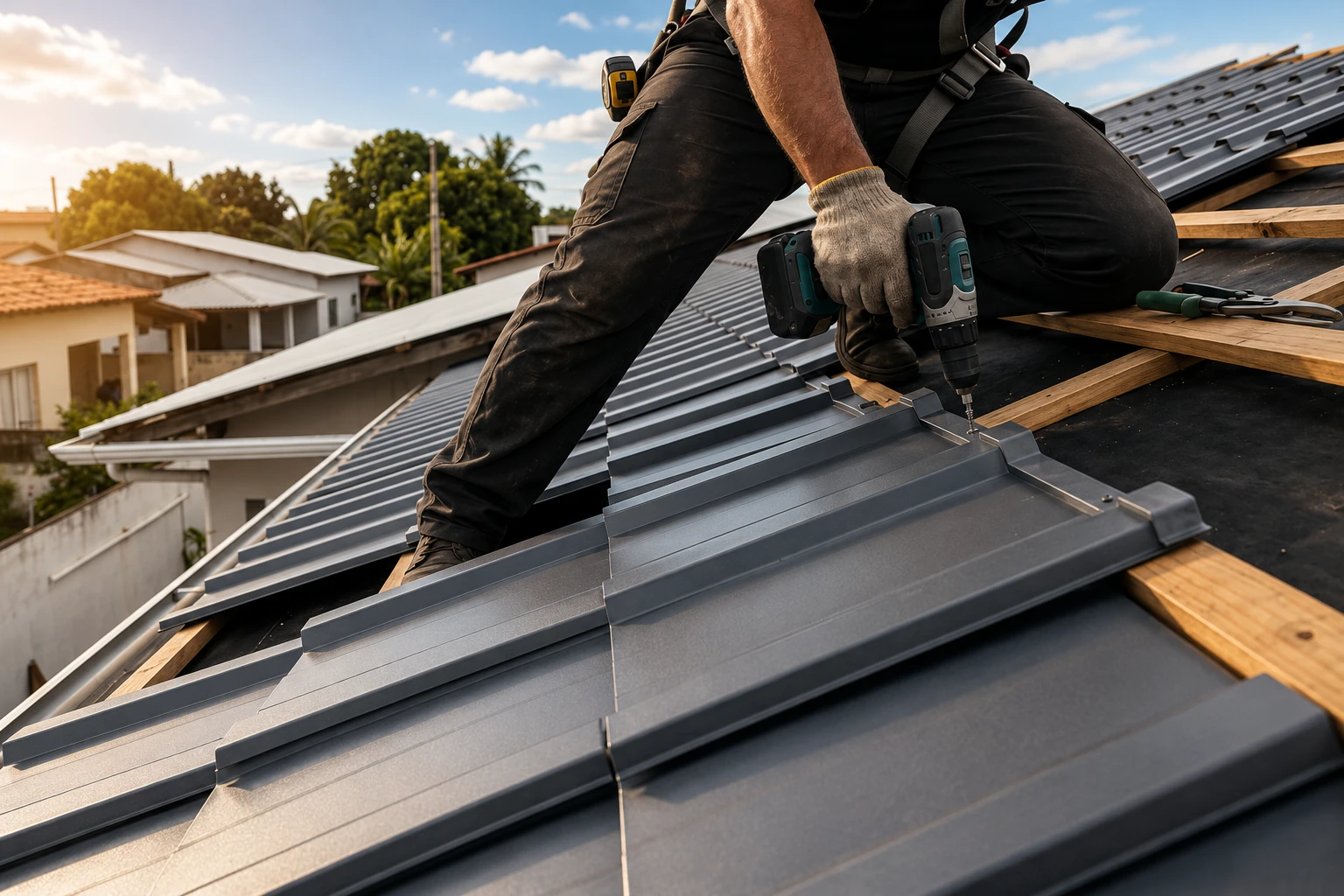 Travaux de couverture et toiture